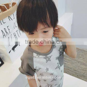 Kids Pirate Shirt Latest Style Short Sleeve Children Casual Wear photo-3