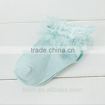 Summer Baby Girls Kids Toddler White Pink Cotton Lace Ruffle Princess Mesh Socks Children Breathable Short Ankle Sock photo-5