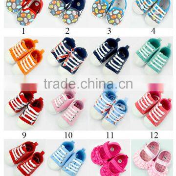 Bulk Wholesale Baby Newborn Boy Stylish Sneaker Baby Crib Shoes LBF2015122308 photo-6