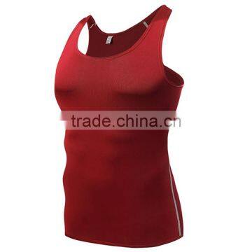 Custom Cheap Plain Gym Vest for Men Stretch Vest photo-4