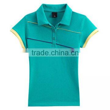New Design 95% Cotton 5% Spandex Womens Uniform Bulk Polo Shirts photo-2