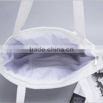 Wholesale Top Zipper Canvas Shopping Custom Bag for Women