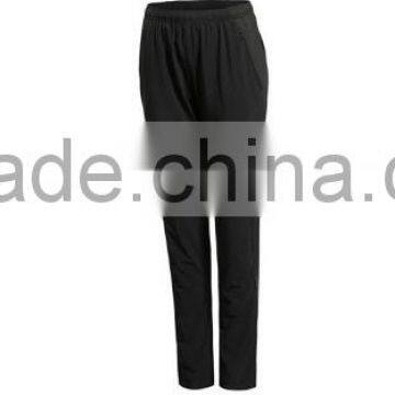 100% Polyester Cheap Blank Black Women Track Pants