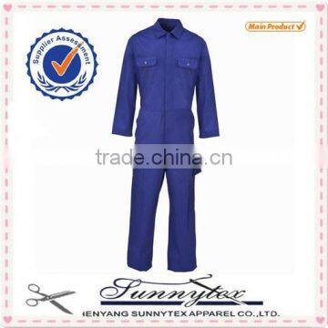 Working Clothes Professional Bright Colour Durable TC Jumpsuit