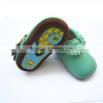 New Arrival Fashional Leather Baby Shoes for Girls Baby Moccasins photo-3