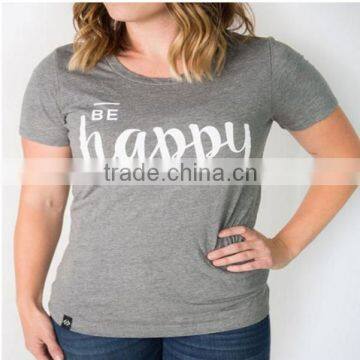 Foreign trade sale new ms letters printed t-shirts with short sleeves