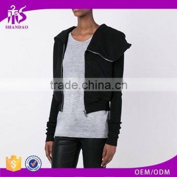 Made in China Cheap Price Short Cut Plain Dyed Satin Winter Causal Ladies Fancy Coat