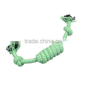 Cotton Pet Products Chew Molar Knot Toy Durable Green photo-3