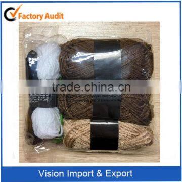DIY Multicolour 100% Knitting Acrylic Yarn for Promotion photo-2