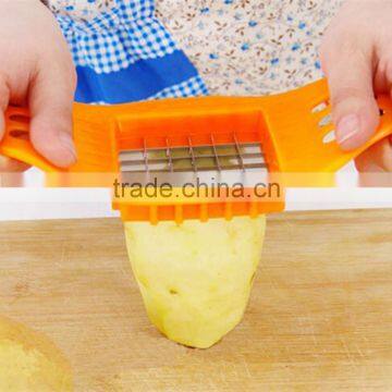 Stainless Steel Potato Cutting Device Cut Fries Crench Cutter Potato Chopper Chips Making Stick Cutting Device Fries Tool KC1044 photo-4