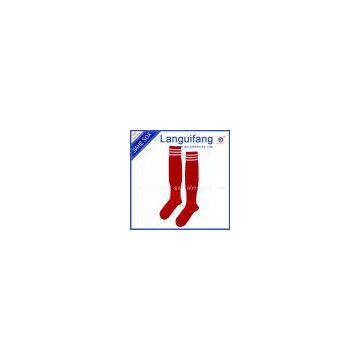 hot sale football socks cotton stockings customed in guangzhou