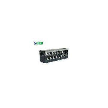 Double Levels 300V 15A Barrier Power Terminal Blocks Pitch 7.62mm
