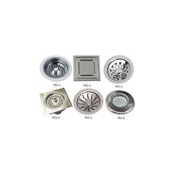 Perforated hole mesh design sink strainer used in sinks
