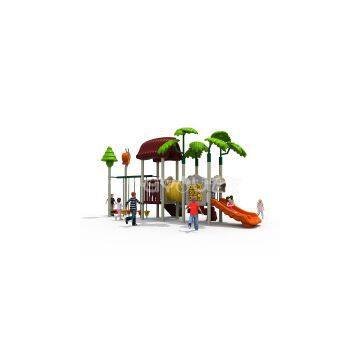 Funny Tree Playground Equipment Plastice Slide photo-2