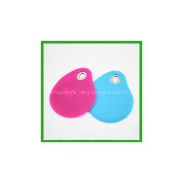 Contoured Shape Bowl Silicone Scraper Spatula, Pastry Scraper/Heat Resistance Silicone Baking Scraper/ Silicone Cake Scraper