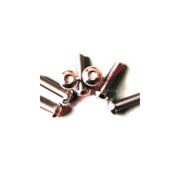 Titanium Allen Hex Socket Button Head Screw