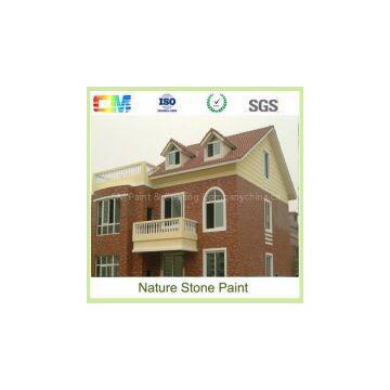New Durability Good Abrasive Resistance Natural Stone Outdoor Wall Paint photo-2