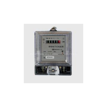 220V Single Phase RS485 Communication KWH Meter