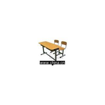 student desk and chair,   school furniture,classroom desk and chair,double student  desk,student desk&chair