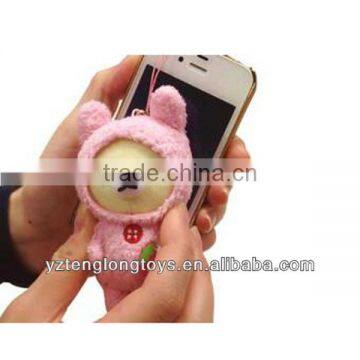 funny animal shaped mobile phone screen cleaner