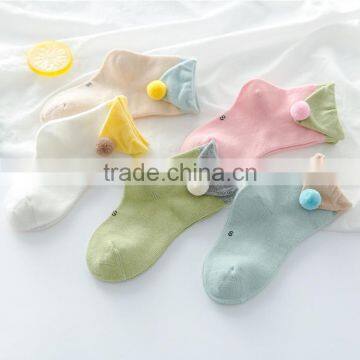 B40950A Wholesale autumn and winter lovely kids balls socks