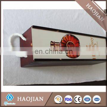 sublimation boxes for wine bottles with printing wooden panel