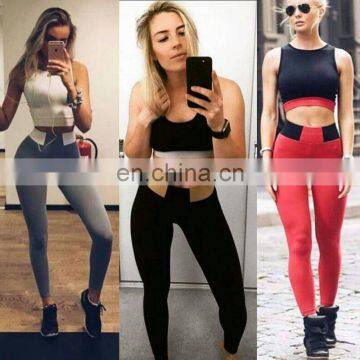 Factory women workout sports yoga leggings custom sexy fitness running leggings pants