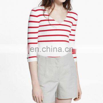 Women High Waist Linen Cotton Shorts Linen Shorts Manufacturer