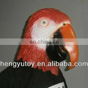 2013 Hot Selling Adult Size High Quality Celebrations Party Fancy Dress Rubber Costume KING Parrot Mask