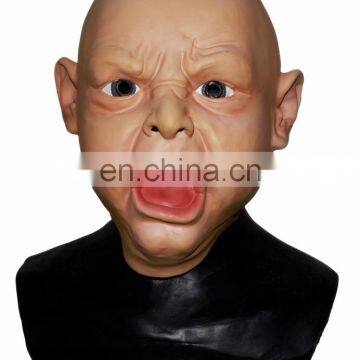 2014 New Design Reliable Items Blue Latex Baby Mask for Carnival Festival