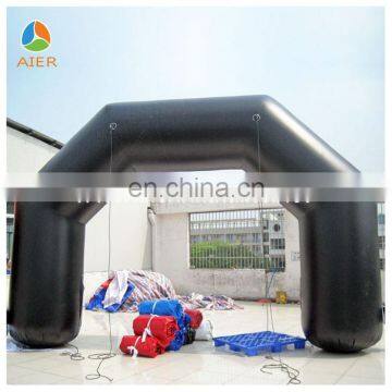 Customized inflatable arched single entry door