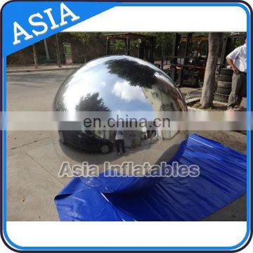 Outdoor Live Concert Decoration Sliver Reflect Inflatable Mirror Balloon for Show