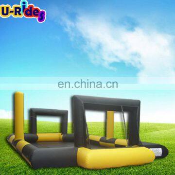 inflatable beach volleyball court