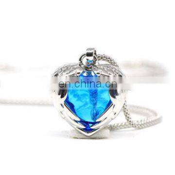 Pure Handmand Oil Bottle Heart Necklace photo-2