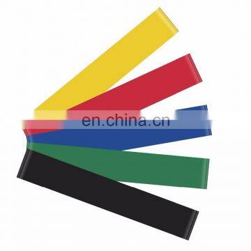 500*50mm Mini Exercise Resistance Loop Band Set with Promotional Material