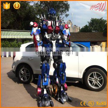Anmie Mascot Character Superhero Optimus Prime Costume photo-3