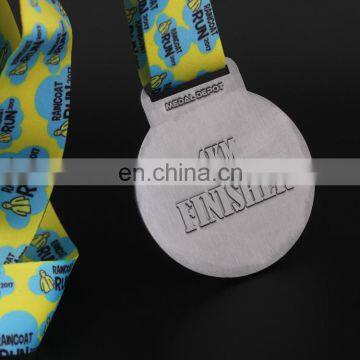 Custom Charity Running Competition Antique Plating Medal for 4KM photo-4