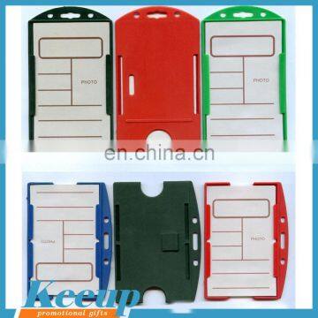 Most Practical Shiny pvc or pvc Material and ID Card Use pvc pocket business card holder