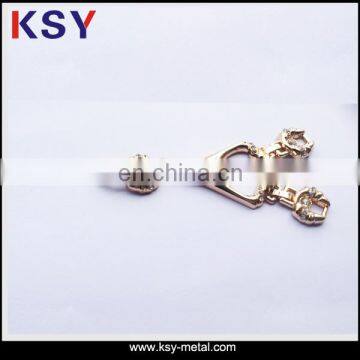 New Arrival Beautiful Gold Zipper Parts for Garments photo-3