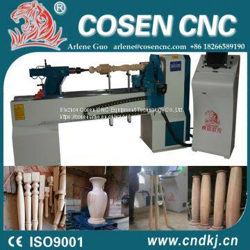 Hot sell! COSEN CNC W lathe machine price woodworking lathe