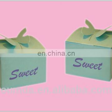 Fashion style paper craft candy gift boxes