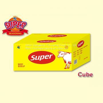 SUPER 10g Halal Beef Flavor Bouillon Cubes