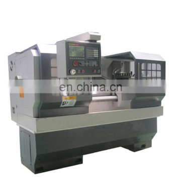 CK6140B cnc lathe with 8 step horizontal electric turret as optional