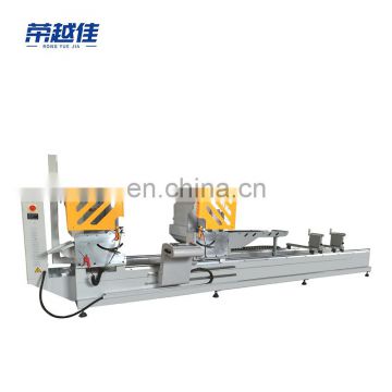 Aluminum profile CNC double head precision cutting saw machine