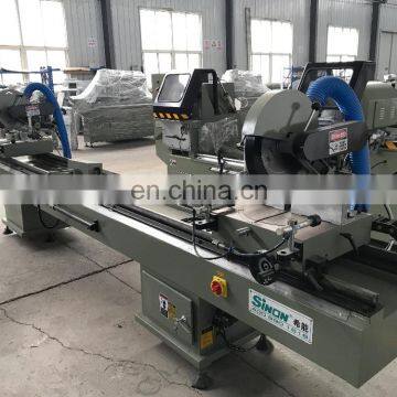 Two Head Any Angle UPVC Plastic Door and Window Profile Cutting Saw