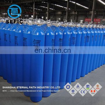 SEFIC brand high pressure empty oxygen gas cylinder 50kg