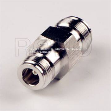 Low Pim N Female to 4.3/10 Minidin Female Straight RF Coaxial Connector