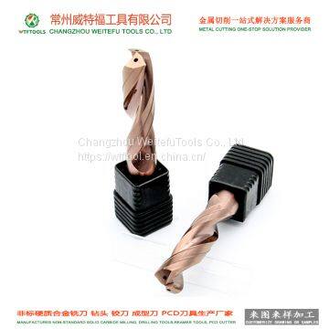 China Supply WTFTOOLS Carbide Tungsten Steel Inner Coolant Drilling Bit photo-3
