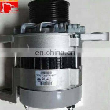 SH300 HD1250 Excavator Engine Parts 6D22 24v Alternator