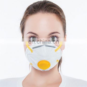 Industrial Activated Carbon Disposable Dust Masks With Valve